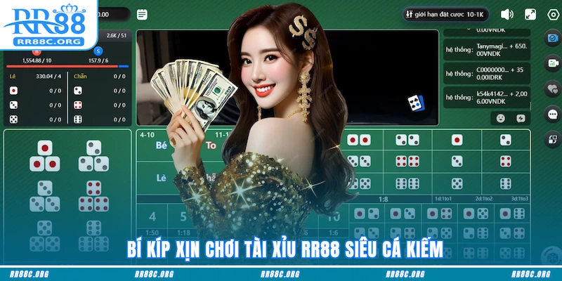 Bí kíp xịn chơi Tài Xỉu RR88 siêu cá kiếm